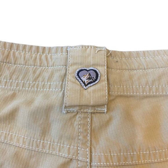 Kuhl Kendra Capri Pants SAMPLE Womens 6 Drawtring Emroidered Stretch Long Shorts - Picture 5 of 7
